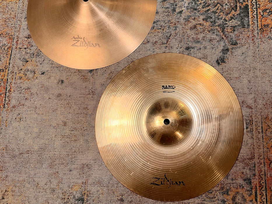 Zildjian COMBO 13” NEW BEAT BRILLIANT BAND Hihats 822 1016 g TIGHT CRISP Fast & Articulate!
