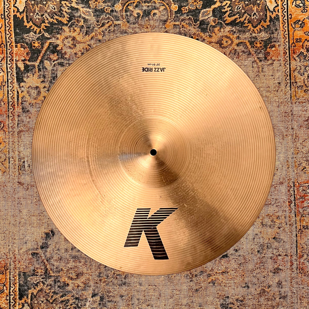DeliciousTaylormade  R　JETROAR RARE Zildjian K JAZZ RIDE 20” 2182 g CLEAN DARK Light