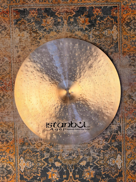 Istanbul AGOP 22” MANTRA Ride Golden Light Complex Glow! 2882 g PERFECT Cond! Harder To Find
