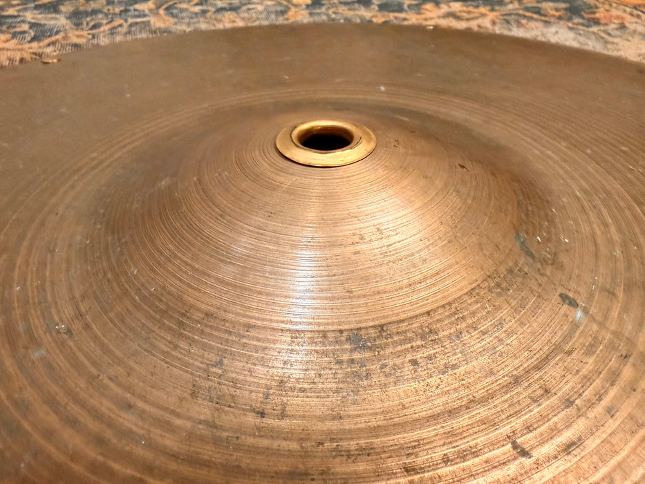 1950s Vintage Zildjian 20” Sizzle THIN Ride Crash 2095 g Beautiful Sounding! Hand Hammered