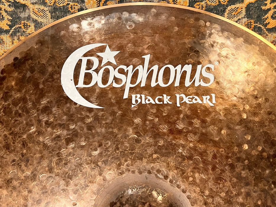 Bosphorus Black Pearl Crash Ride Only 22" 2030 g AMAZING Bendable w Light Shimmer! MINT
