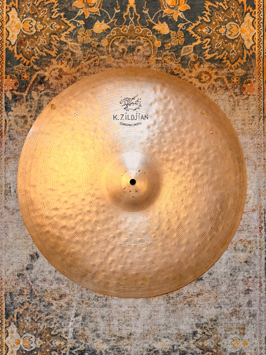 ZILDJIAN K CONSTANTINOPLE Medium Thin High Ride 20”  SUPER BENDABLE g Thinner! PLAYS VINTAGE 1836 g