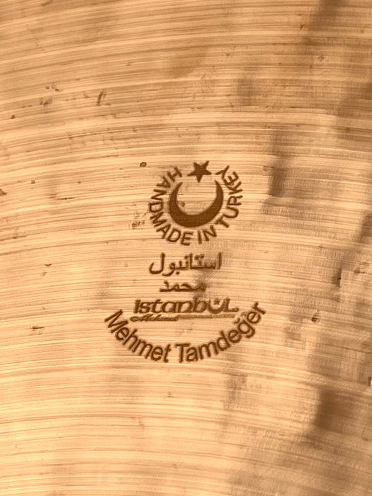 Glowing DARK Warm Istanbul Mehmet NOSTALGIA Crash 18” 1346 g Immaculate! Incredible Cymbal