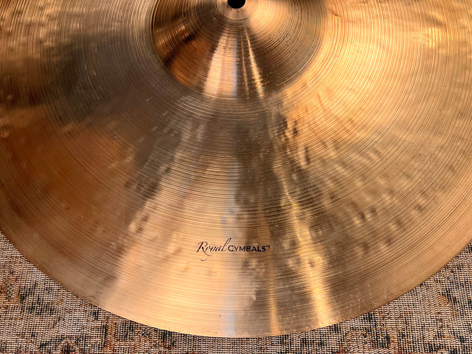 Paul Francis Custom Royal Cymbals Brilliant THIN CRASH 18” 1488 g Shimmering Clean Look and Tone