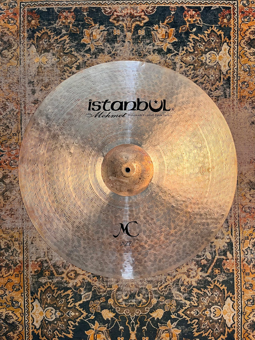 Rare ULTRA DARK MASSIVE ISTANBUL Mehmet 24” Ride Dark Crash 2884 g MC Jazz PERFECT!