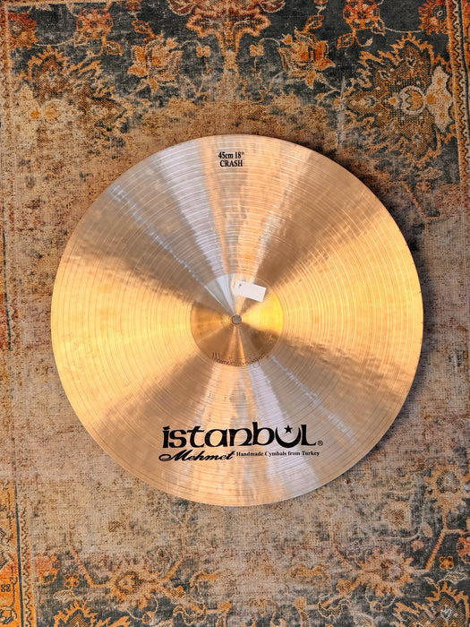 DARK FULL Istanbul Mehmet LEGEND DARK Crash 18” 1378 g PERFECT! Wide Lathing!