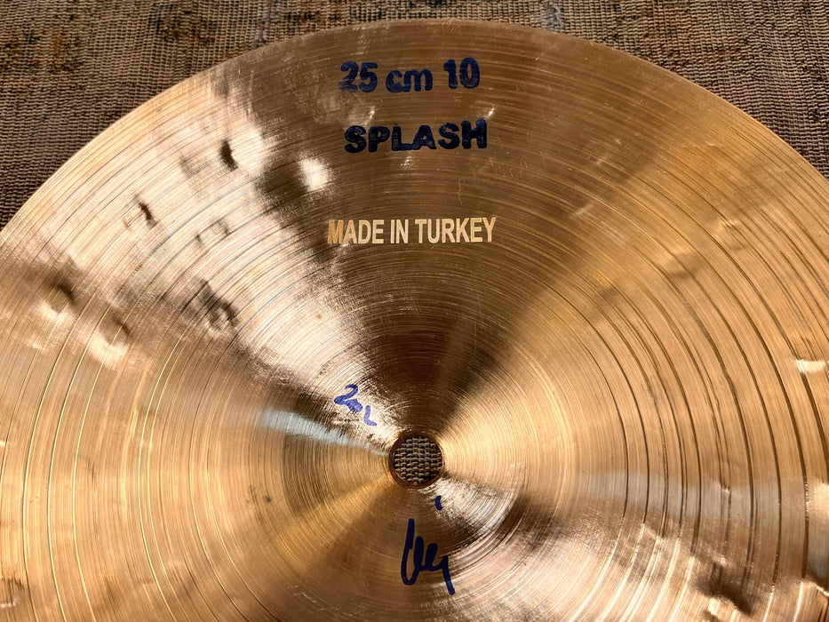 One of the THINNEST Bosphorus SYNCOPATION 10” SPLASH Cymbal Only 206 g SUPER Bendable LIGHT