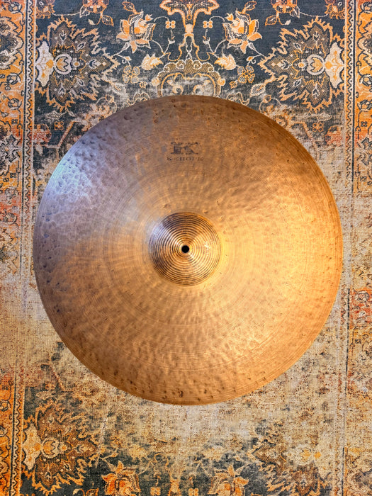 FIRST YEAR ZILDJIAN ORIGINAL KEROPE 22” Ride Crash 2402 g SOUNDS AMAZING! Light Dry!