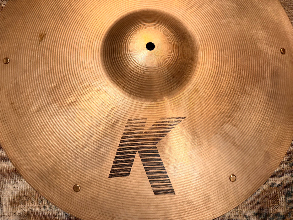 RARE Zildjian K JAZZ RIDE DRY LIGHT Sizzle 20” 2084 g AIRY COMPLEX DISCONTINUED! Great Attack!