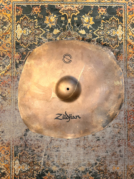 Zildjian CONCEPT SERIES FX RAW CRASH Large Bell 22” ish or 23” And Kinda 21” 2372 g PERFECT!