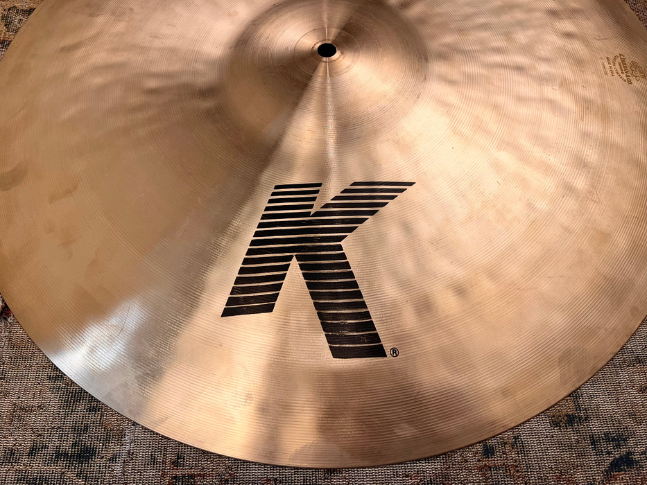 RARE Zildjian BILL STEWART K CUSTOM DRY COMPLEX Ride II 20” 1924 g PERFECT! Collectible