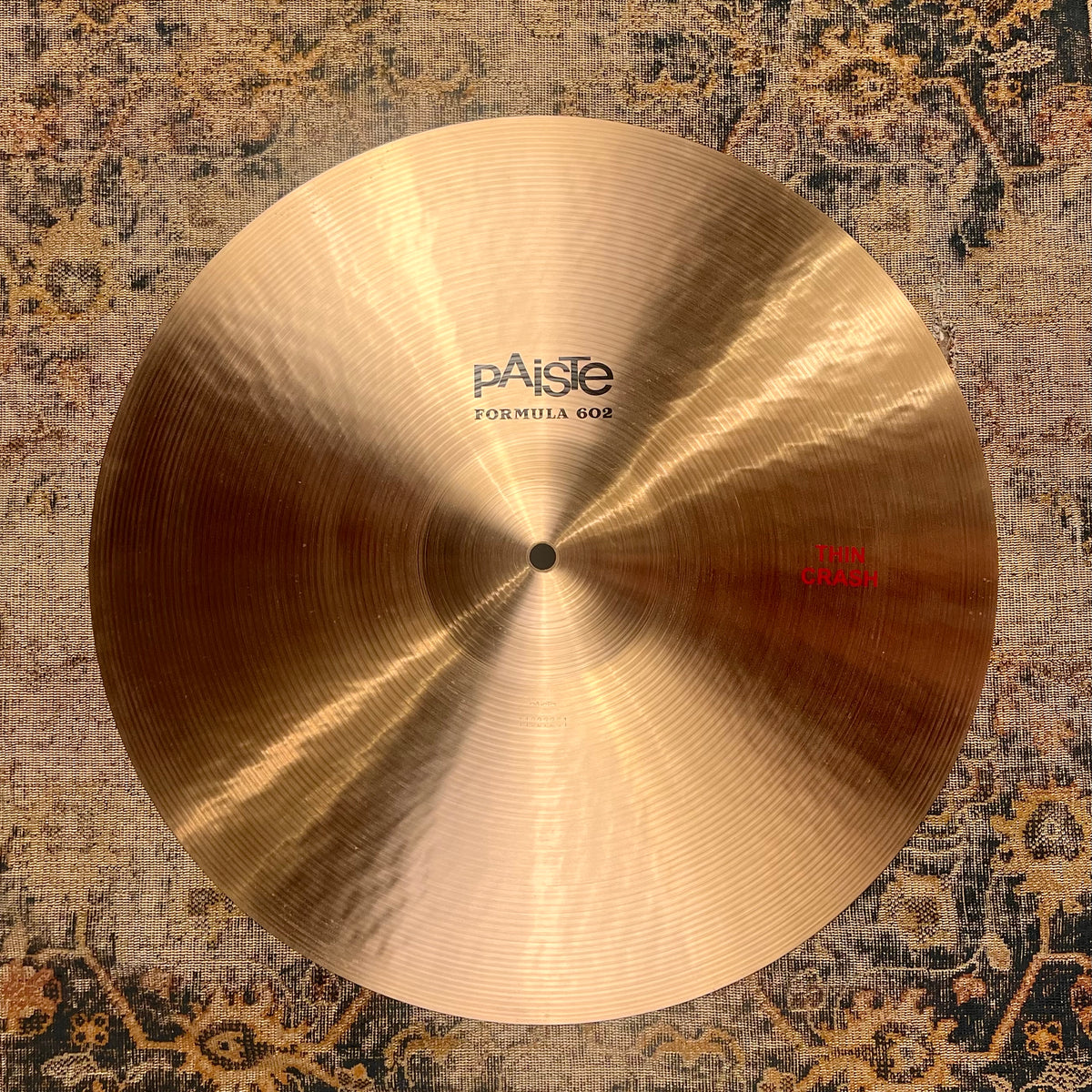 PERFECT Paiste 602 THIN CRASH 18” 1346 g WHY Pay $490