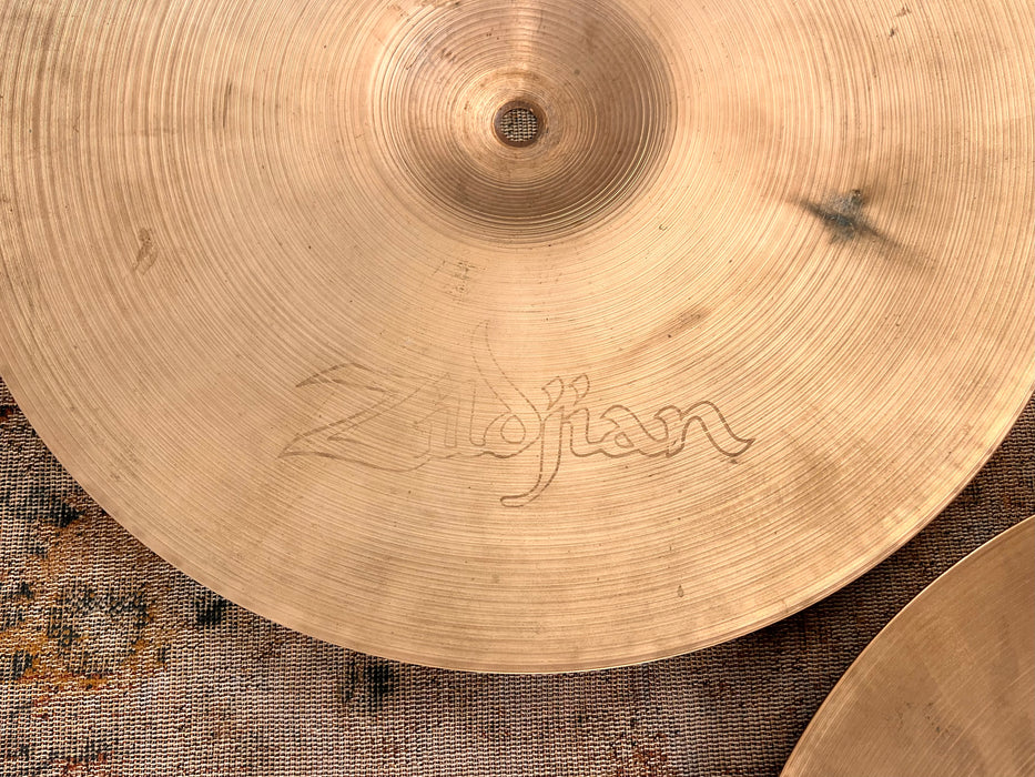 Vintage Zildjian New Beat 14” Hihats 884 1330 g SOUND AMAZING Dry Complex! Classic Sound!