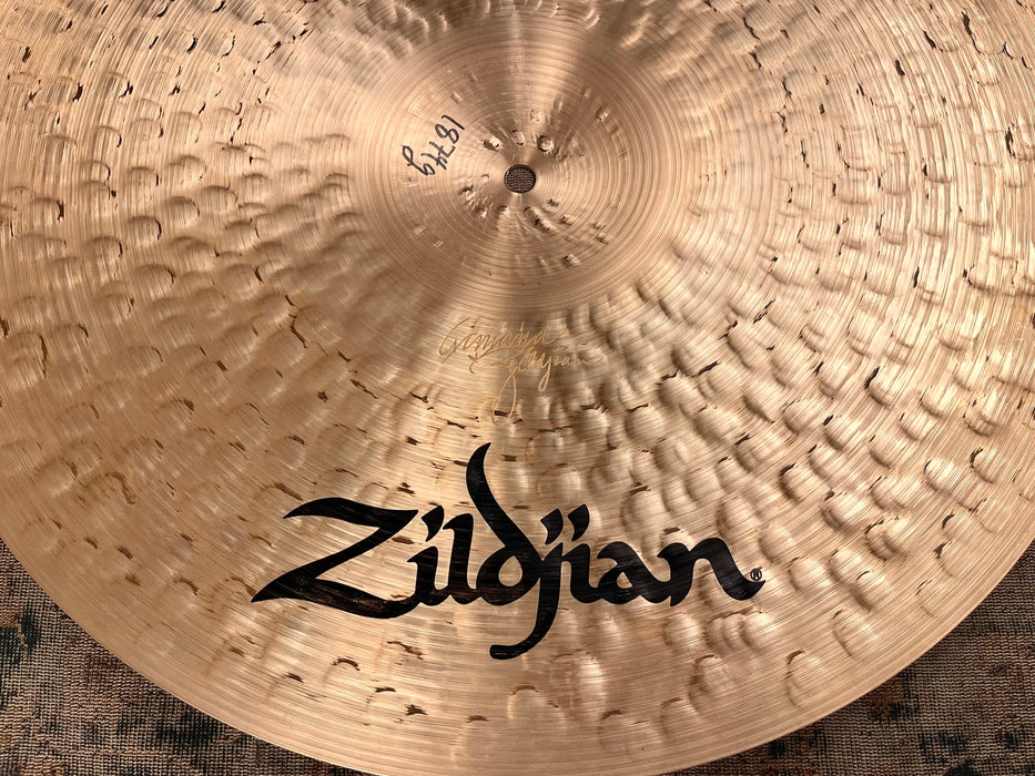 Zildjian K CONSTANTINOPLE LIGHT RIDE SIZZLE 20” 1874  g IMMACULATE! DARK! Crashable! Limited!