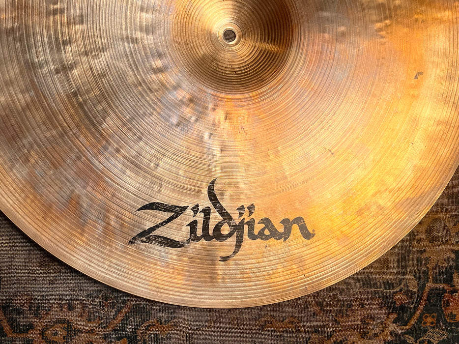 Rare Discontinued 1980s Zildjian 22” K Heavy Ride 3506 g ULTRA DARK Smooth! VINNIE! Great Definition!