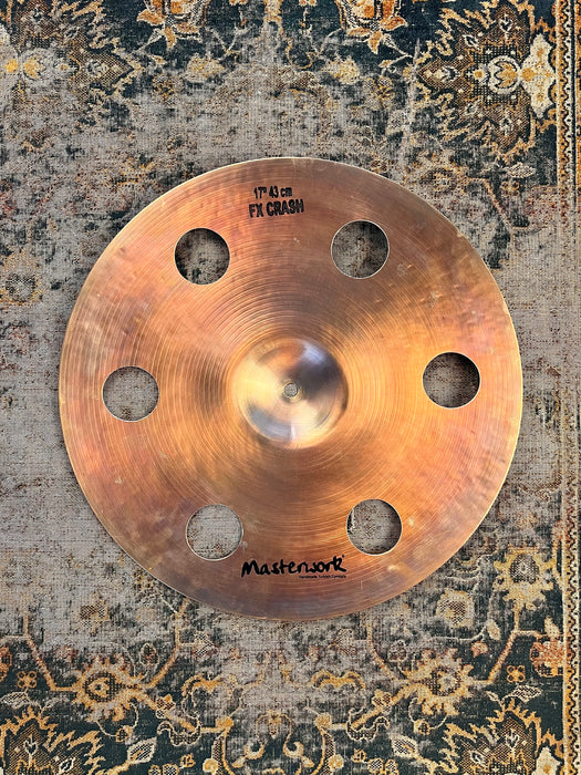 PAPERTHIN Hand Hammered Masterwork Pre Aged Crash Effects 17” 958 g CLEAN