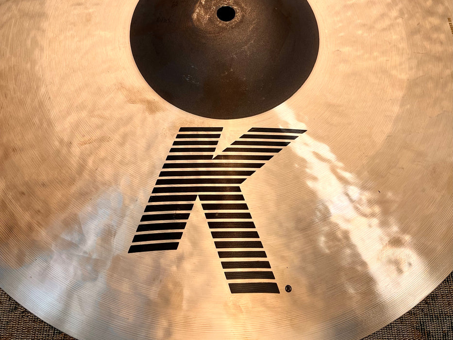 Zildjian K SWEET CRASH 18” ONLY 1262 g PERFECT! Clean! Dark! DON’T Pay $420 For A Guess! Listen!