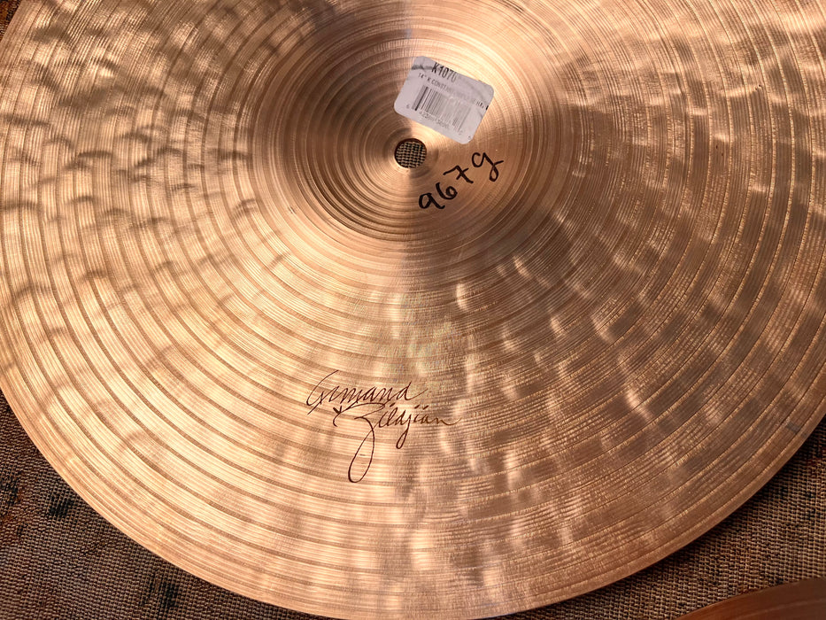 Zildjian K CONSTANTINOPLE Hihats 14” IMMACULATE! Versatile! 967 1197 g Don’t PAY $740!
