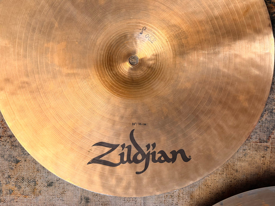 Rare Zildjian KEROPE Hihats 14” FIRST YEAR! THIN 890 1144 g CLEAN Gorgeous! LIGHT COMPLEX! Discontinued!