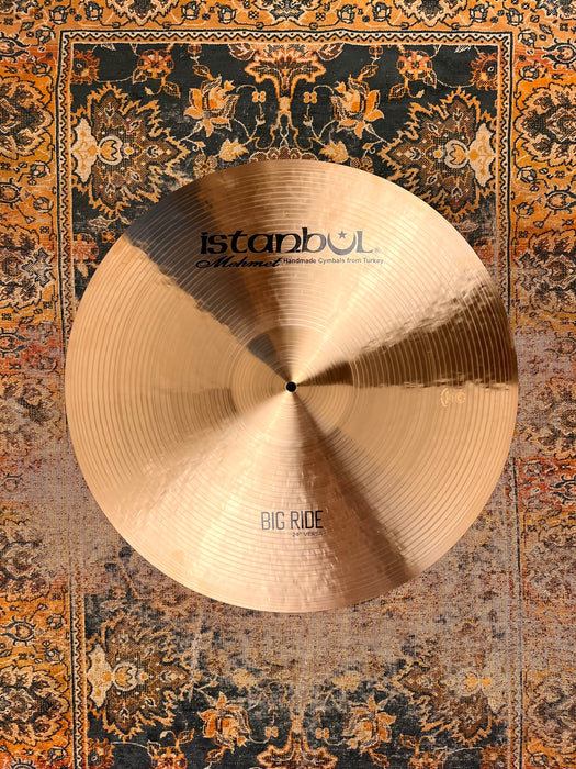 VERSATILE ISTANBUL Mehmet 24” Big Ride 3486 g IMMACULATE Crash Ride DARK! Glorious