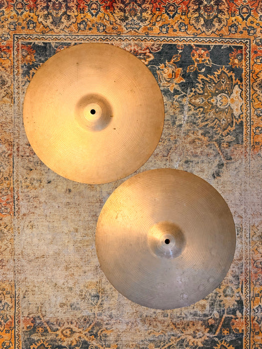 Rare Vintage Paiste Pre Serial 602 THIN Hihats 14” REAL DEAL! Only 818 922 g Don’t Pay $800!!