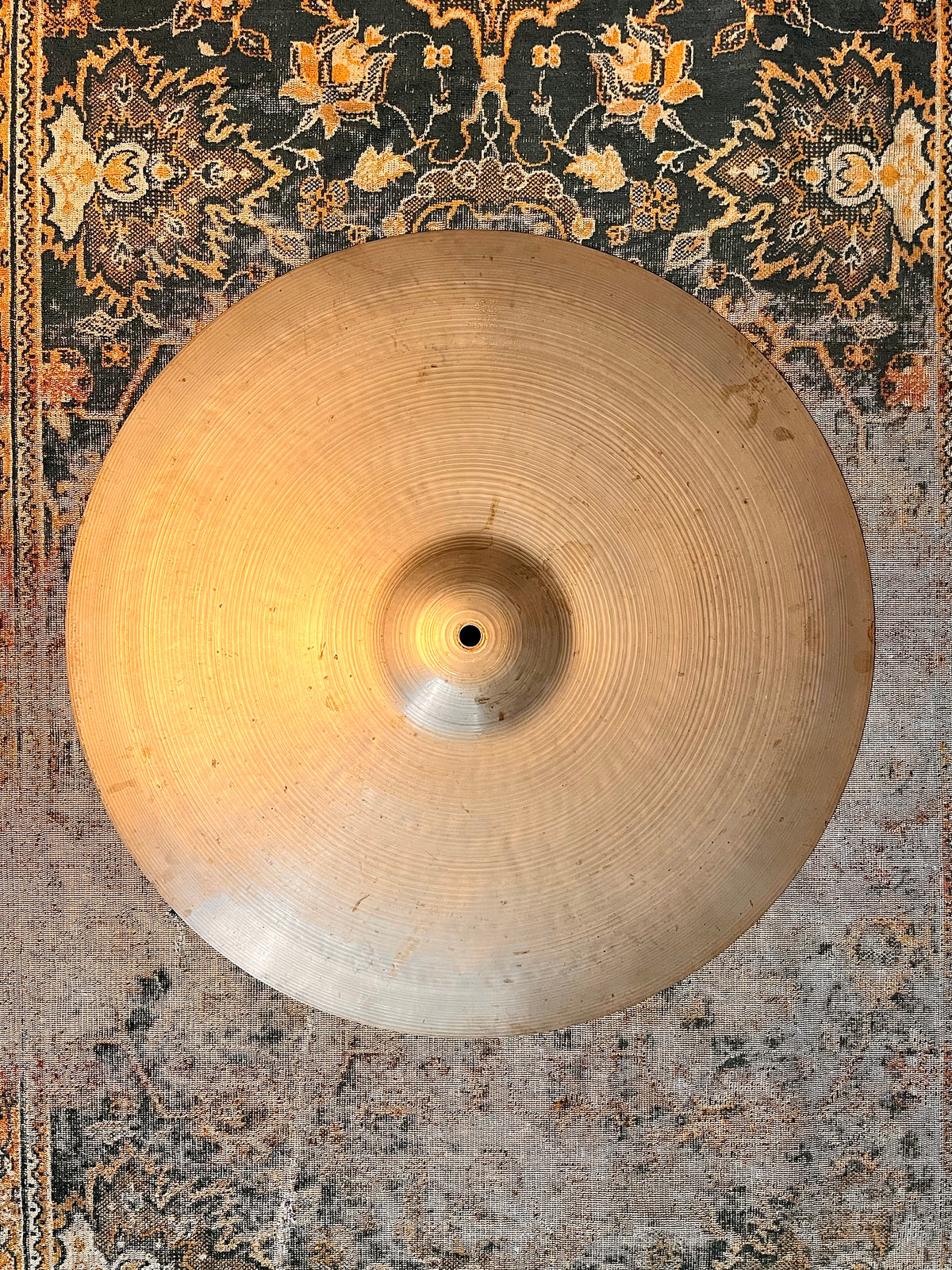 Vintage 1950s Zildjian 20” Hand Hammered LIGHT Crash Ride 2120 g