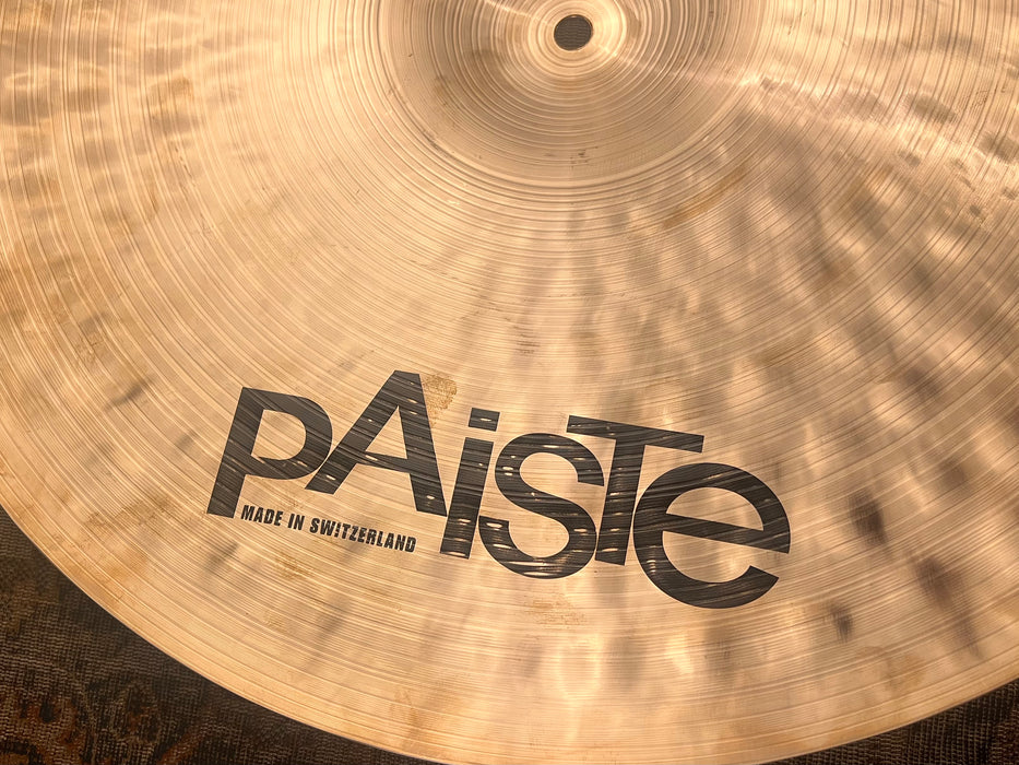 PAPER Thin Complex Paiste MASTERS Dark Crash 20” 1798 g AMAZING CLEAN