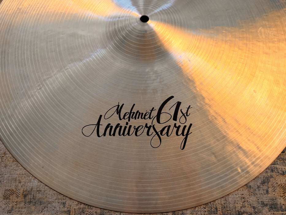 GLOWING Warm Smooth ISTANBUL Mehmet 61st ANNIVERSARY Ride 21” 2126 g PERFECT! Incredible