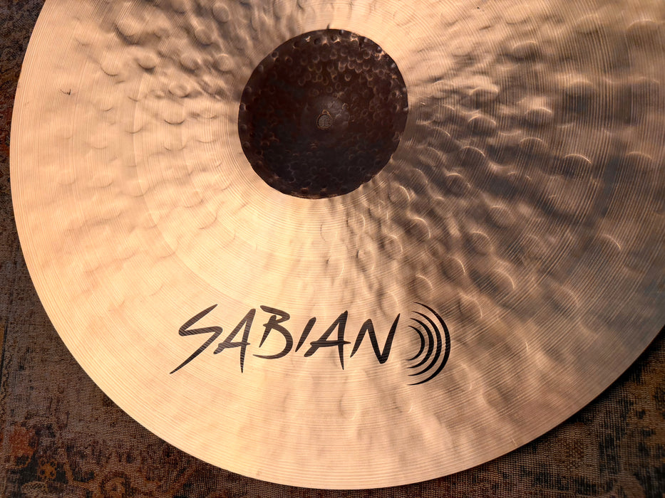 Sabian HHX 22” COMPLEX THIN RIDE ONLY 2397 g PERFECT! Amazing LIGHT DARK Crash Ride! Don’t Pay $650!