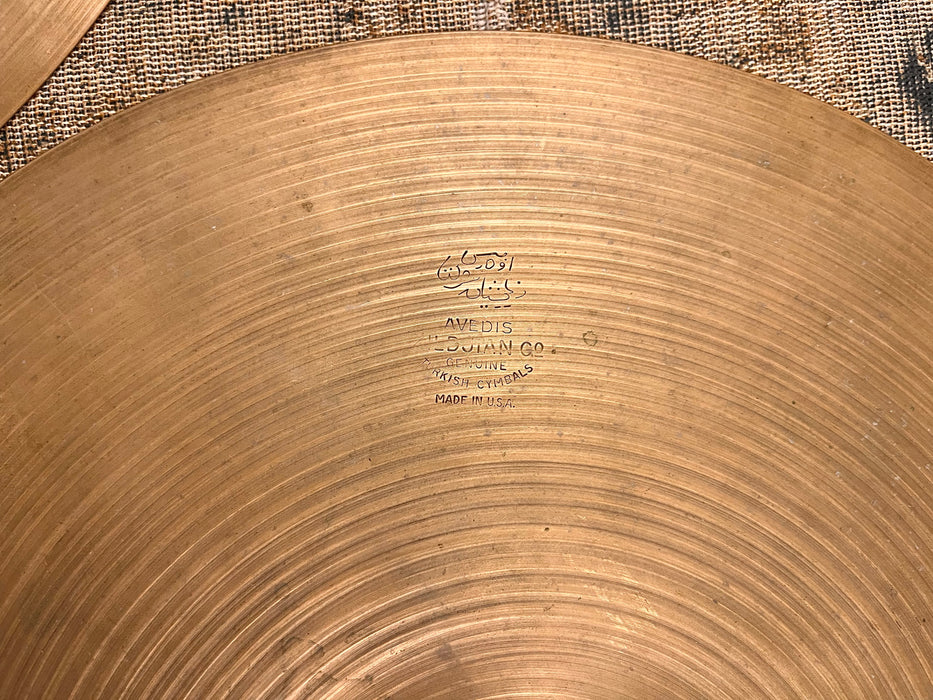 1960s Vintage Zildjian THIN Hihats 14” 870 976 g RINGO Light Whipsy Classic 60s TONE! TIGHT