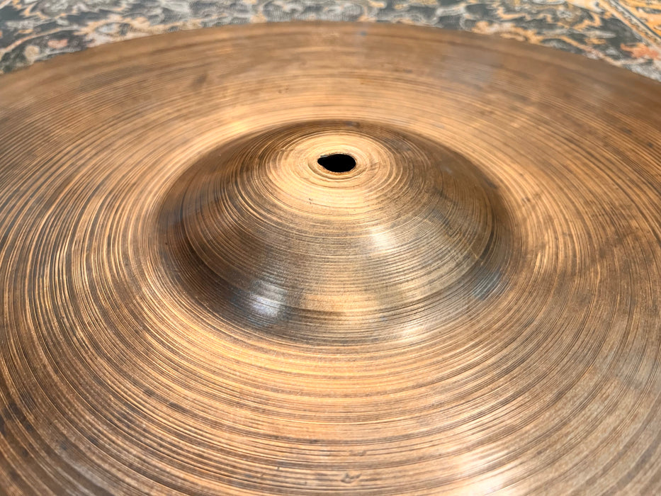 Rare Vintage 1950s Zildjian 24” BLOCK STAMP Ride Crash 3546 g INSANELY BEAUTIFUL! Does It ALL!!