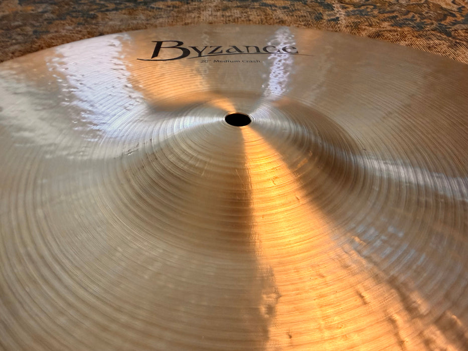 Meinl BYZANCE Medium Crash 20” 1910 g Glorious Warm Dark CLEAN Don’t Pay $480!