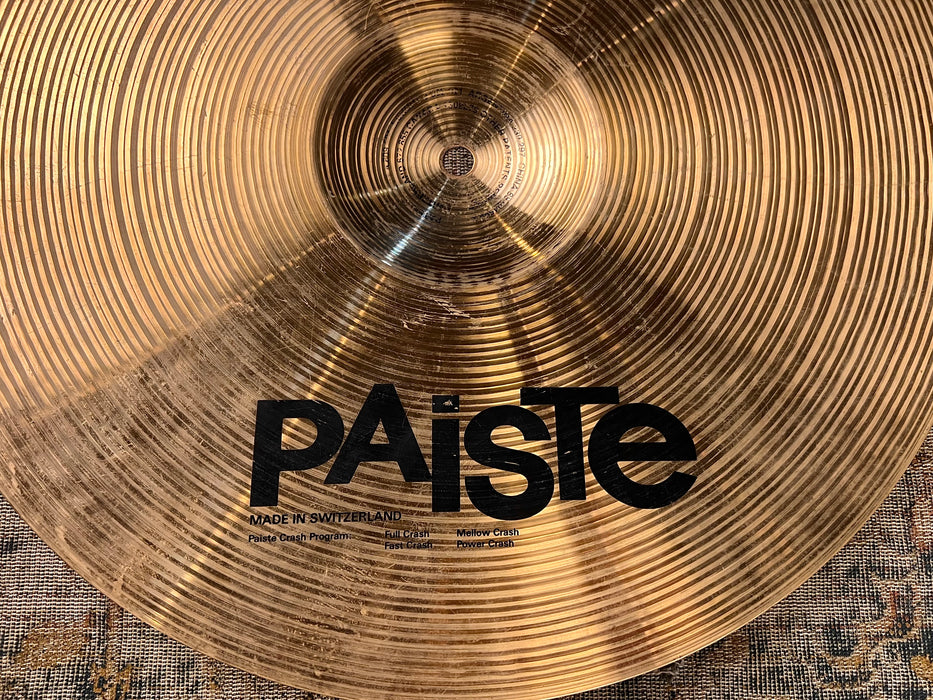Famously CLEAN Sounding Paiste SIGNATURE Full Crash 16” 1017 g