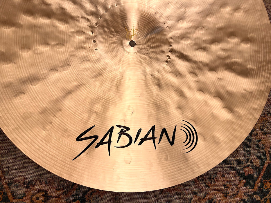 Sabian ARTISAN 21” LIGHT Ride 2370 g Custom! PERFECT w/ CERT! ULTRA RARE! Dark SMOOTH!