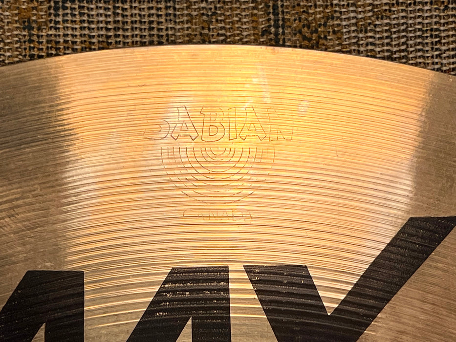 Discontinued DARK Thin Sabian STUDIO CRASH 14” AAX 638 g CLEAN! FAST BRILLIANT Dark