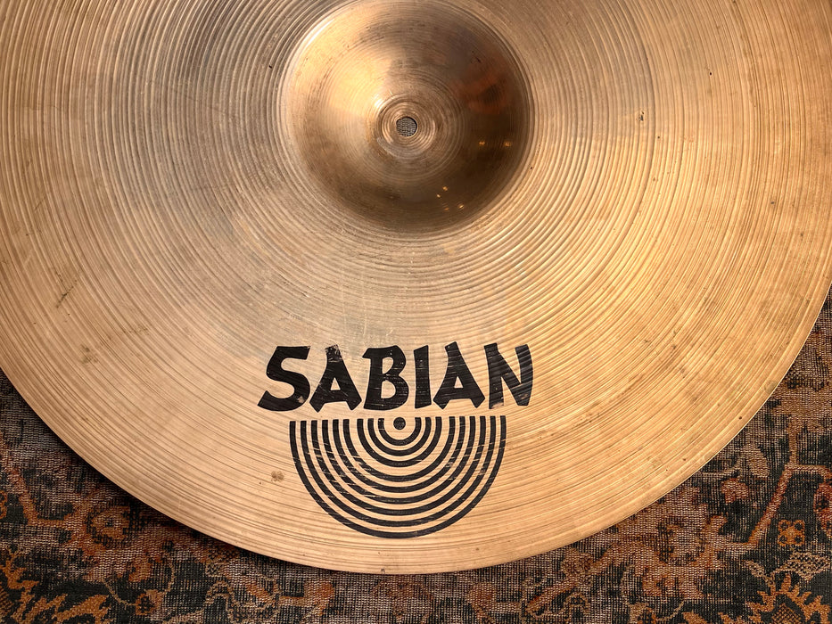 HUGE Discontinued Sabian ROCK CRASH 20” MASSIVE FULL! AA 2618 g Great Attack + Projection
