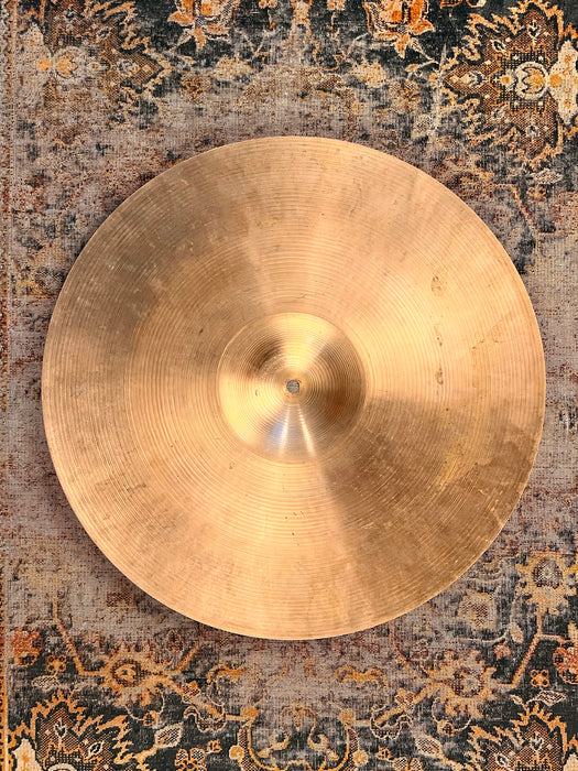 1970s Vintage Zildjian THIN Crash 18” ONLY 1322 g THIN Edges