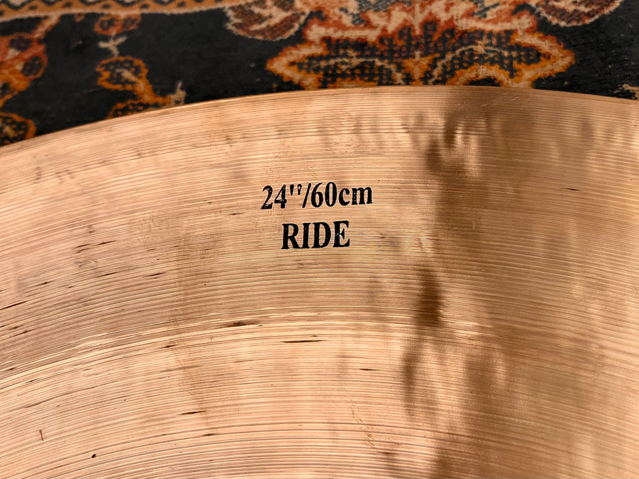RARE GLOWING 2 FOOT ISTANBUL MEHMET LEGEND 24” Ride 2777 g CRASH Immaculate Amazing