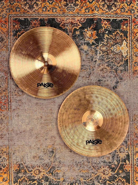 Rare Discontinued PAISTE SIGNATURE 13” HEAVY Hihats CLEAN 894 1020 g ULTRA CRISP TONE! Don’t Pay $662!