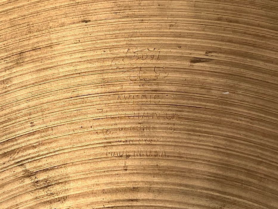 DRY Vintage Zildjian 1970s New Beat 14” Hihats 941 1328 g Classic Tone for Everything