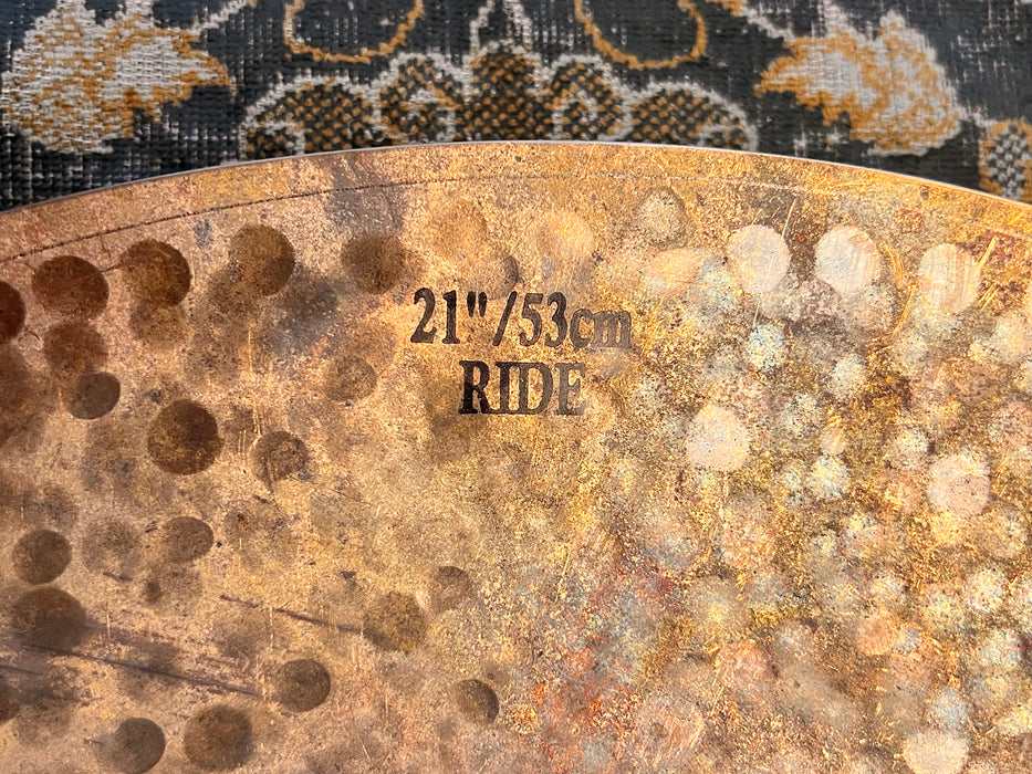 DARK THIN TURK Vibe Istanbul Mehmet Origin Dark 21” Ride 2268 g Amazing