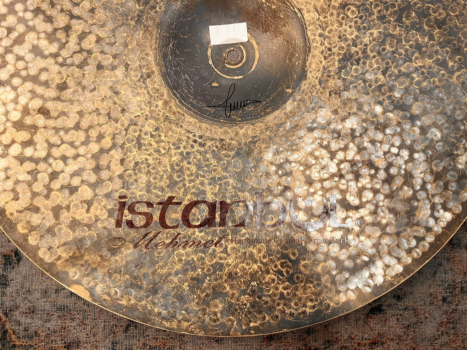 Dark DRY Smoky Istanbul Mehmet BLACK SEA 22” Ride 2348 g AMAZING! PERFECT Condition! LISTEN!