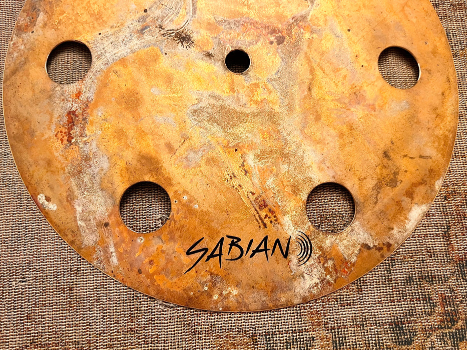 Sabian COMPRESSION STAX 10” Effects Hihats 324 410 g RAW AA TIGHT Complex EFX! SICK HATS Discontinued