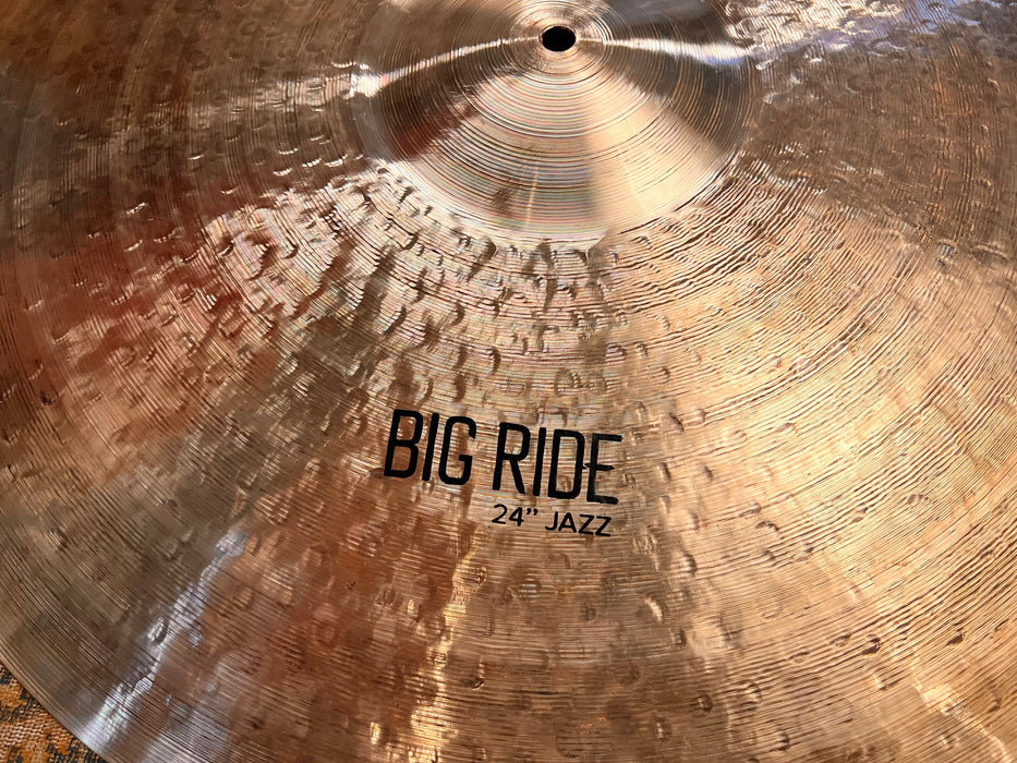 AMAZING 24” Istanbul Mehmet BIG RIDE Jazz Only 2818 g DARK Crashable PERFECT