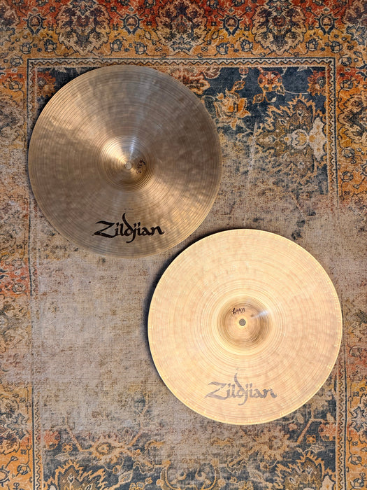 Rare Zildjian KEROPE Hihats 14” THIN 848 1166 g DEEP RICH Gorgeous! LIGHT COMPLEX! Discontinued!