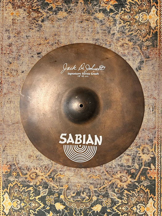 Ultra Dry Rare Sabian Original Jack DeJohnette CRASH 18” 1692 g CLEAN! UNIQUE! Killer
