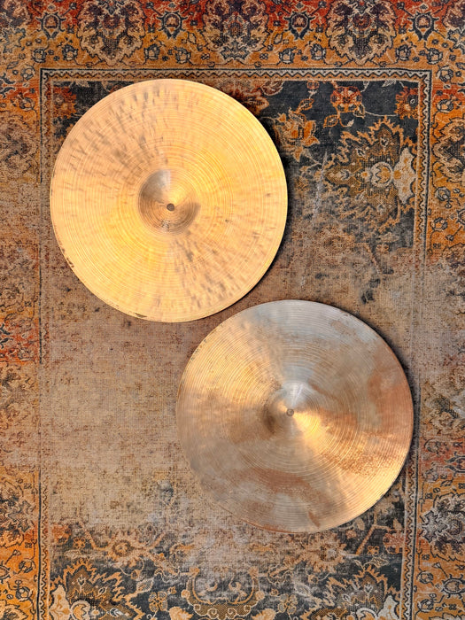 Vintage Zildjian ISTANBUL K HIHATS 14” REAL DEAL! Perfect Elixir of DRY & COMPLEX 930 952 g