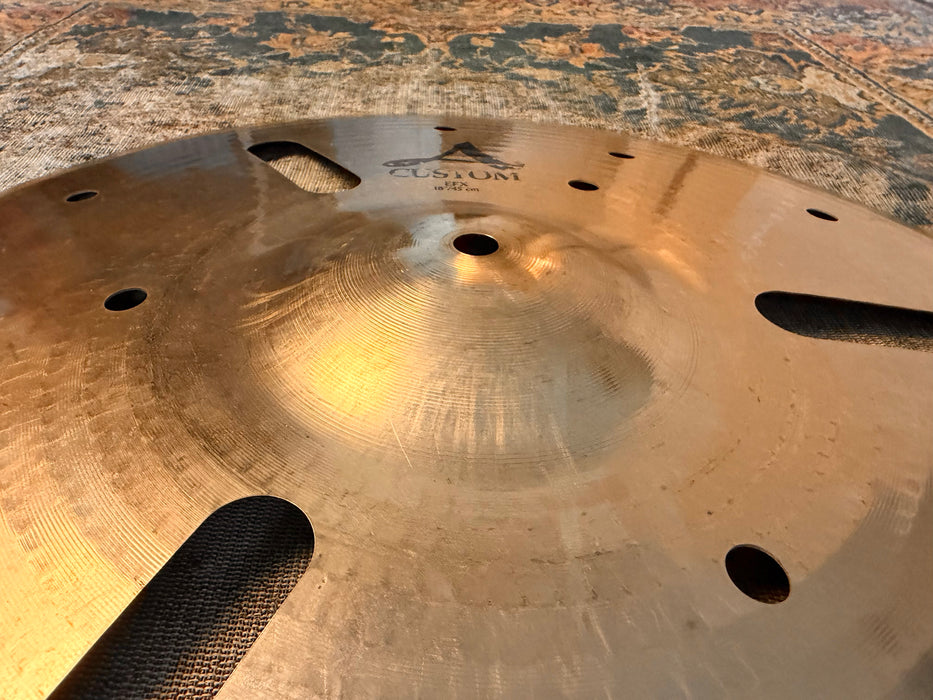 Zildjian A CUSTOM 18" EFX CRASH Thin Complex ONLY 1196 g Why Pay $420