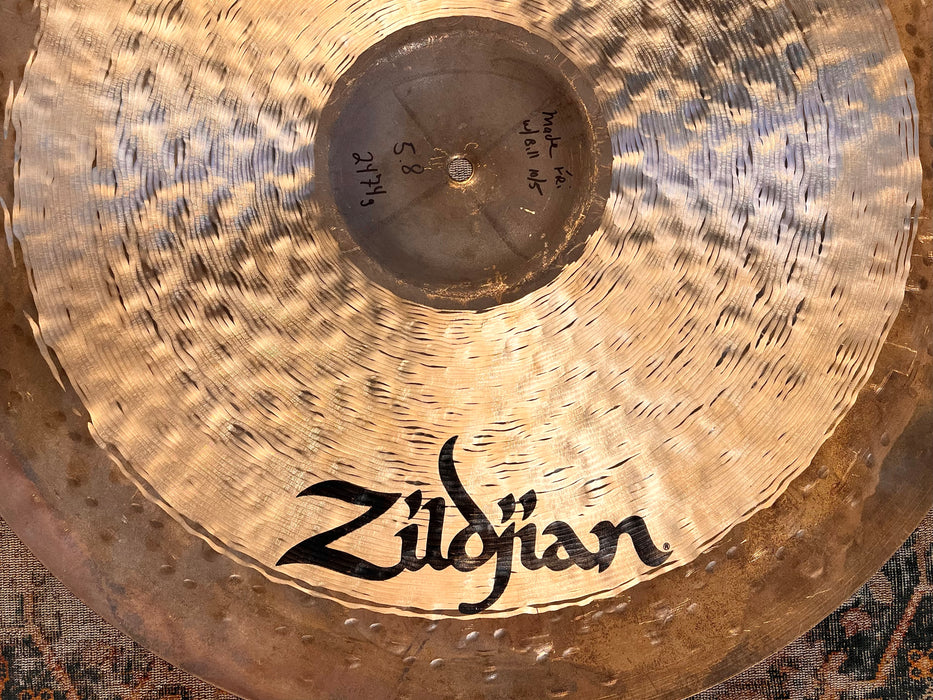 “MADE WITH BILL” Zildjian 22" BILL STEWART K Custom Dry Complex Ride II 2474 g COLLECTIBLE KILLER