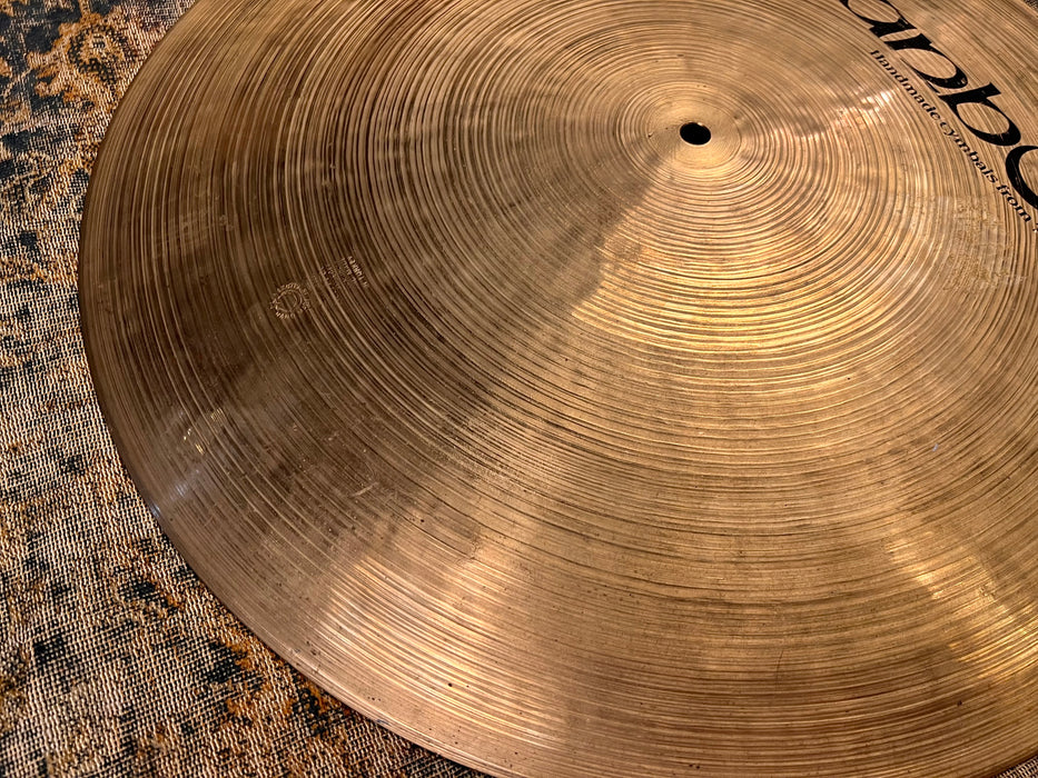 RARE Istanbul Agop Mehmet Pre Split Flat Ride 20” 3085 Gs DANNY GOTTLIEB CLEAN